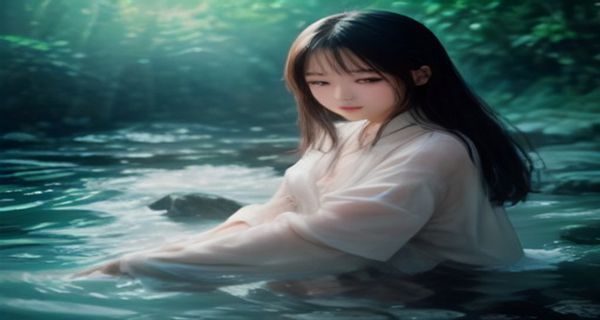 消费者在购物中心面对琳琅满目的促销商品时陷入选择困境，展现消费诱惑对购买决策的干扰与心理博弈